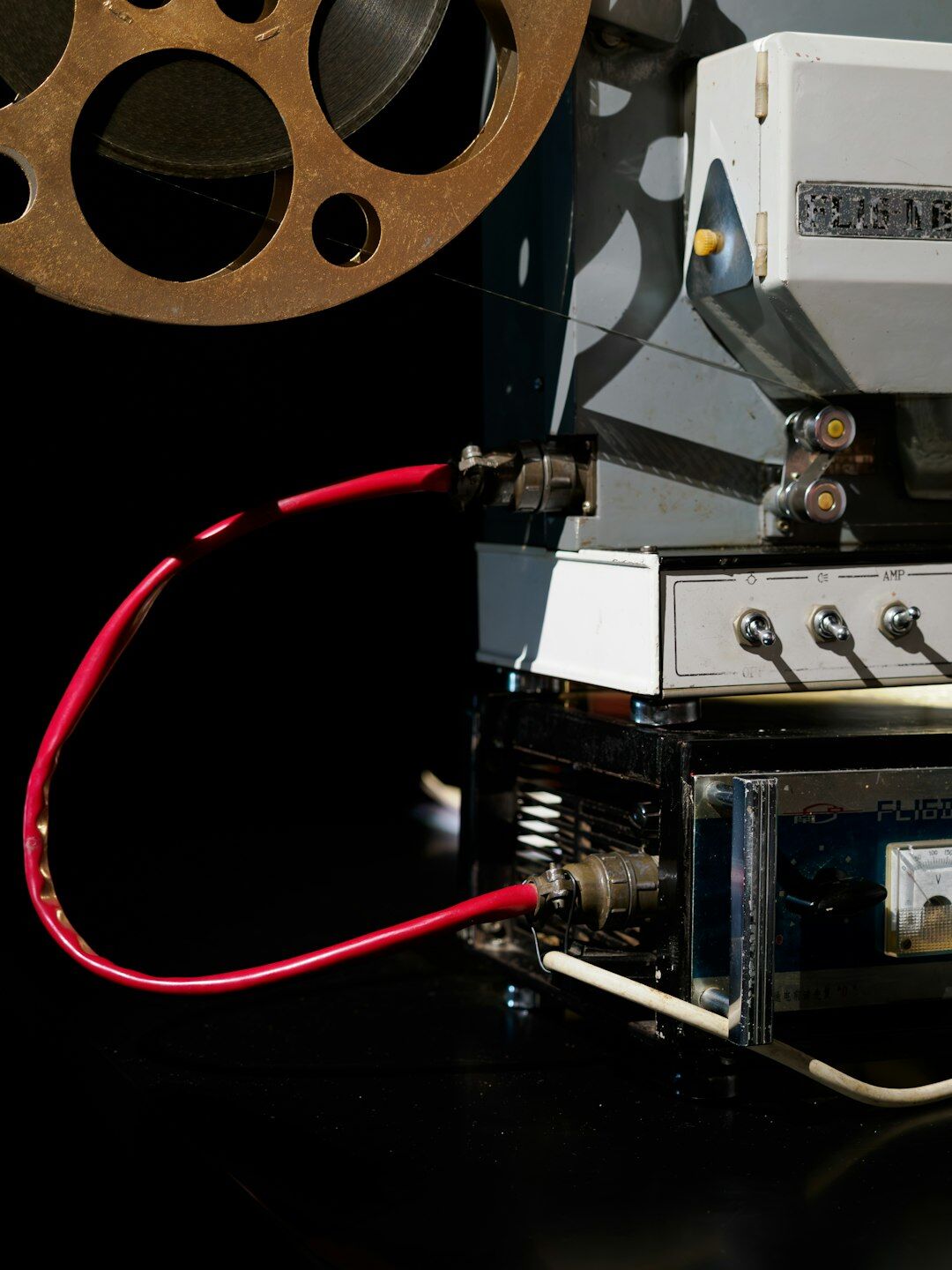 vintage film projector