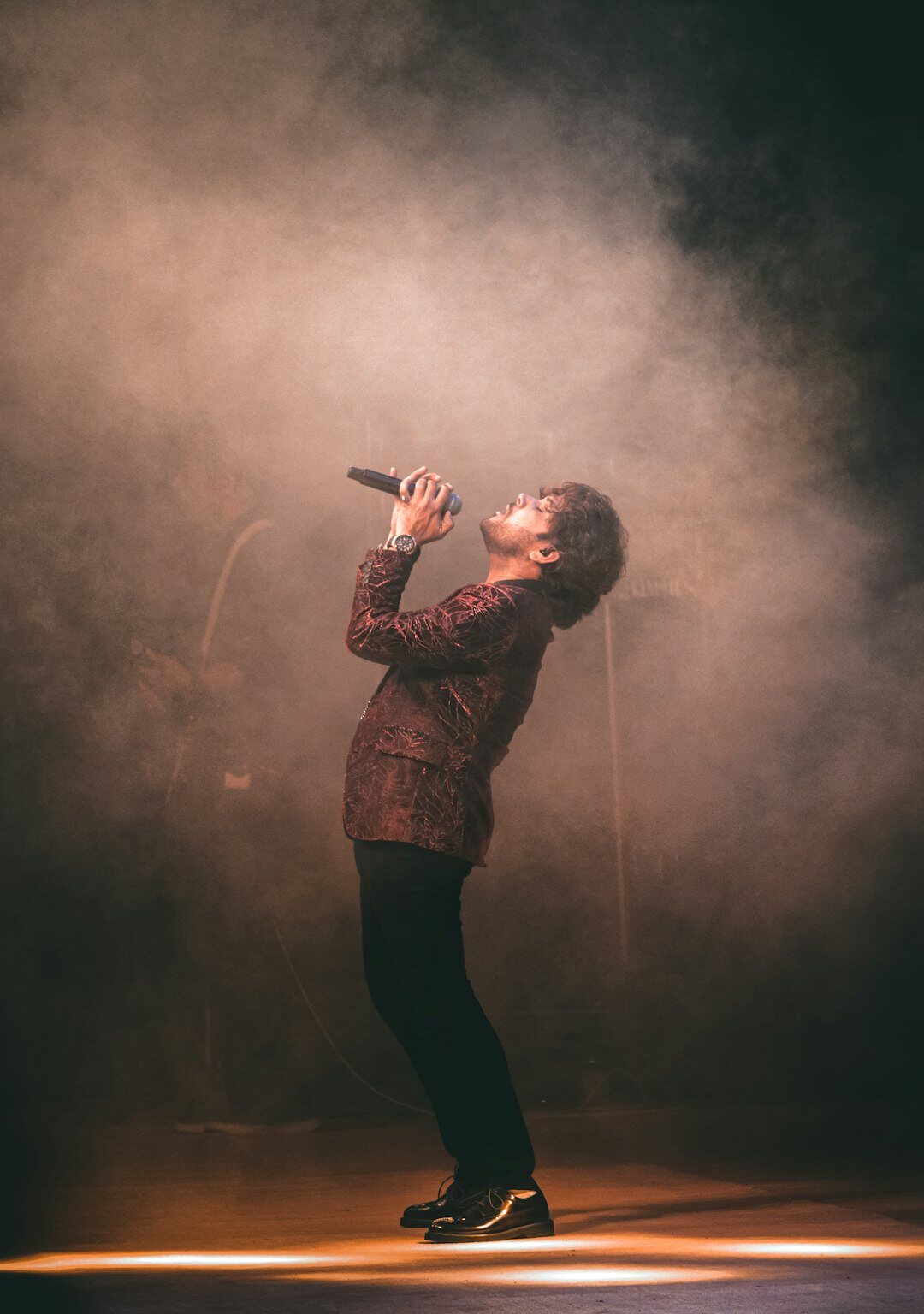 tango singer on stage